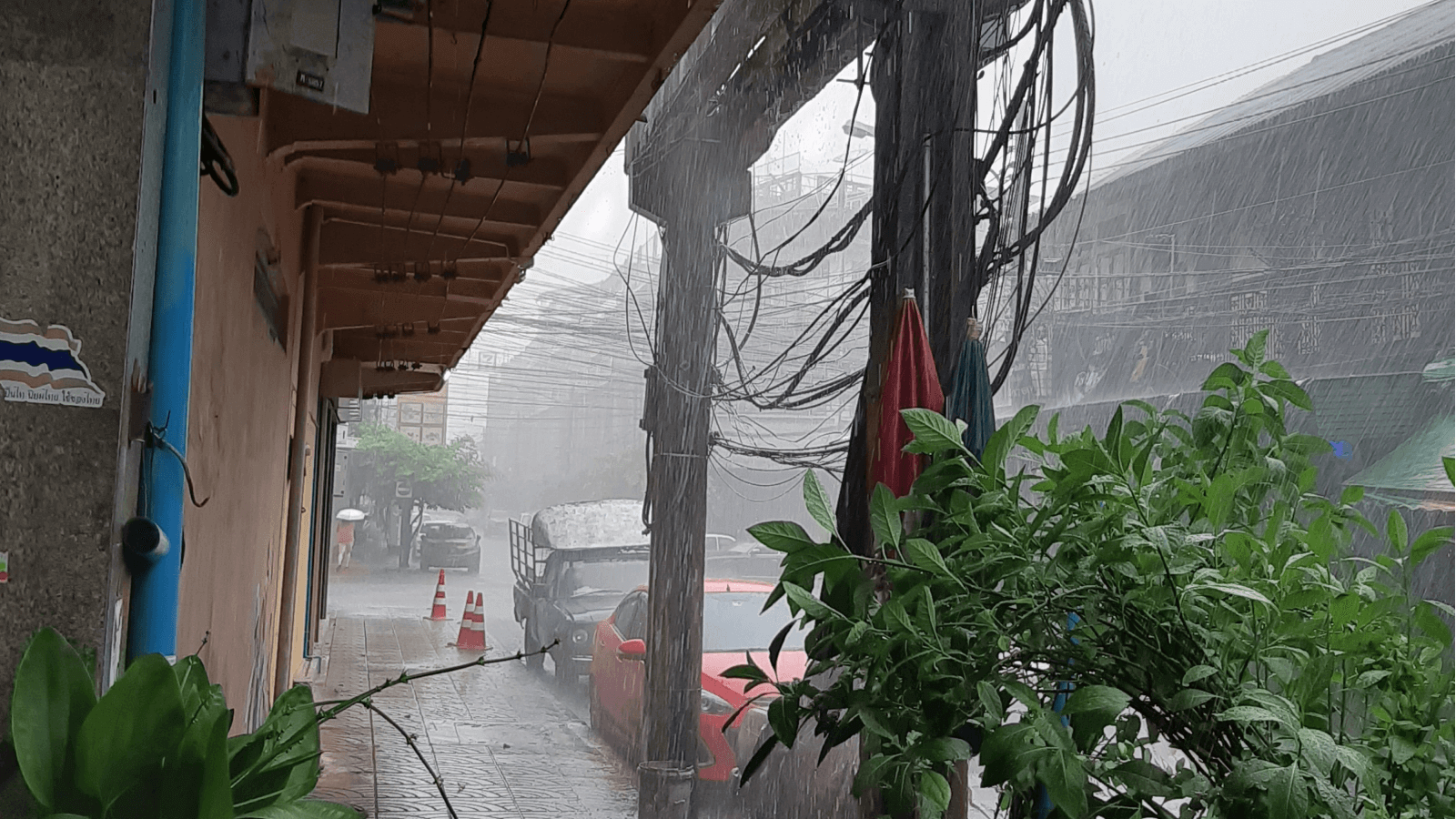 バンコクの大雨